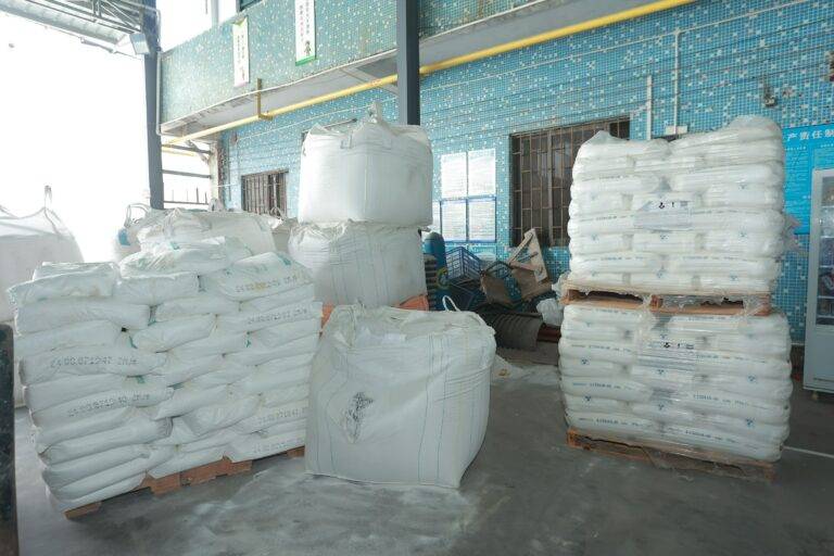 Raw material area