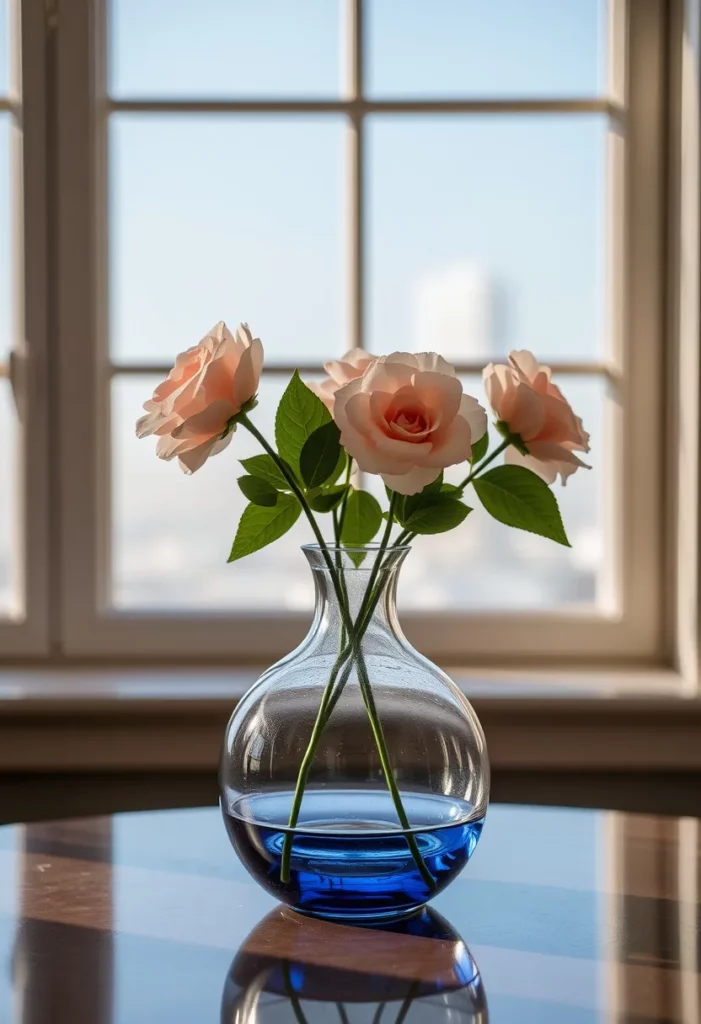 glass vase