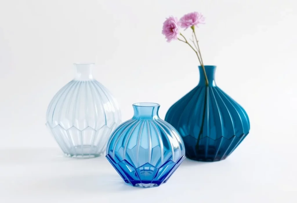 Classic Clear Glass Vases