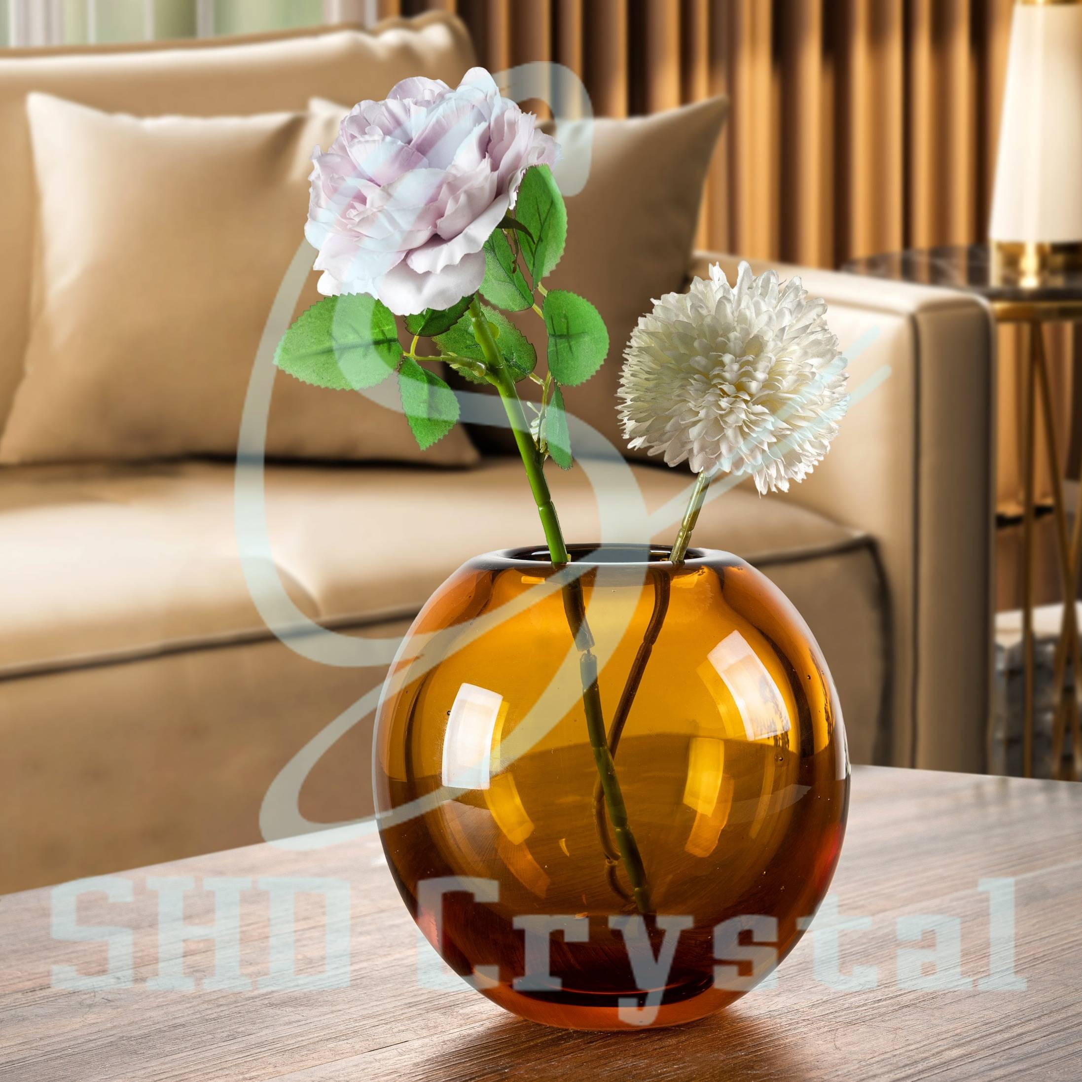 Custom Crystal Glass Vase OEM Manufacturer | SHD Crystal