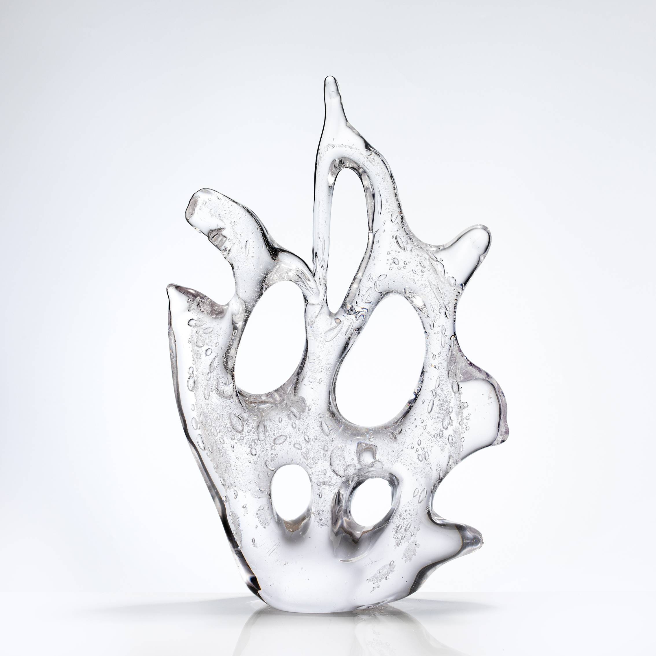 W220*H370 mm Clear Seaweed Crystal Ornaments