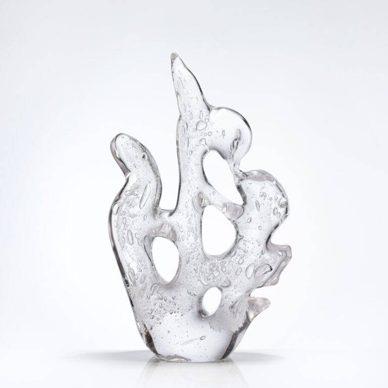 W180*H310 mm Clear Light Wrapped Coral Crystal Ornaments