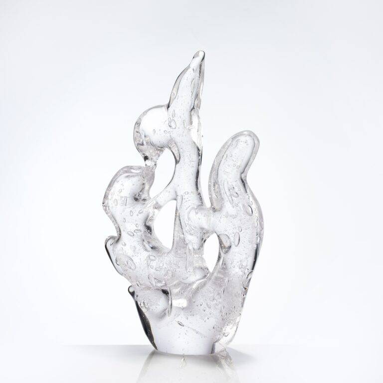 W180*H310 mm Clear Light Wrapped Coral Crystal Ornaments