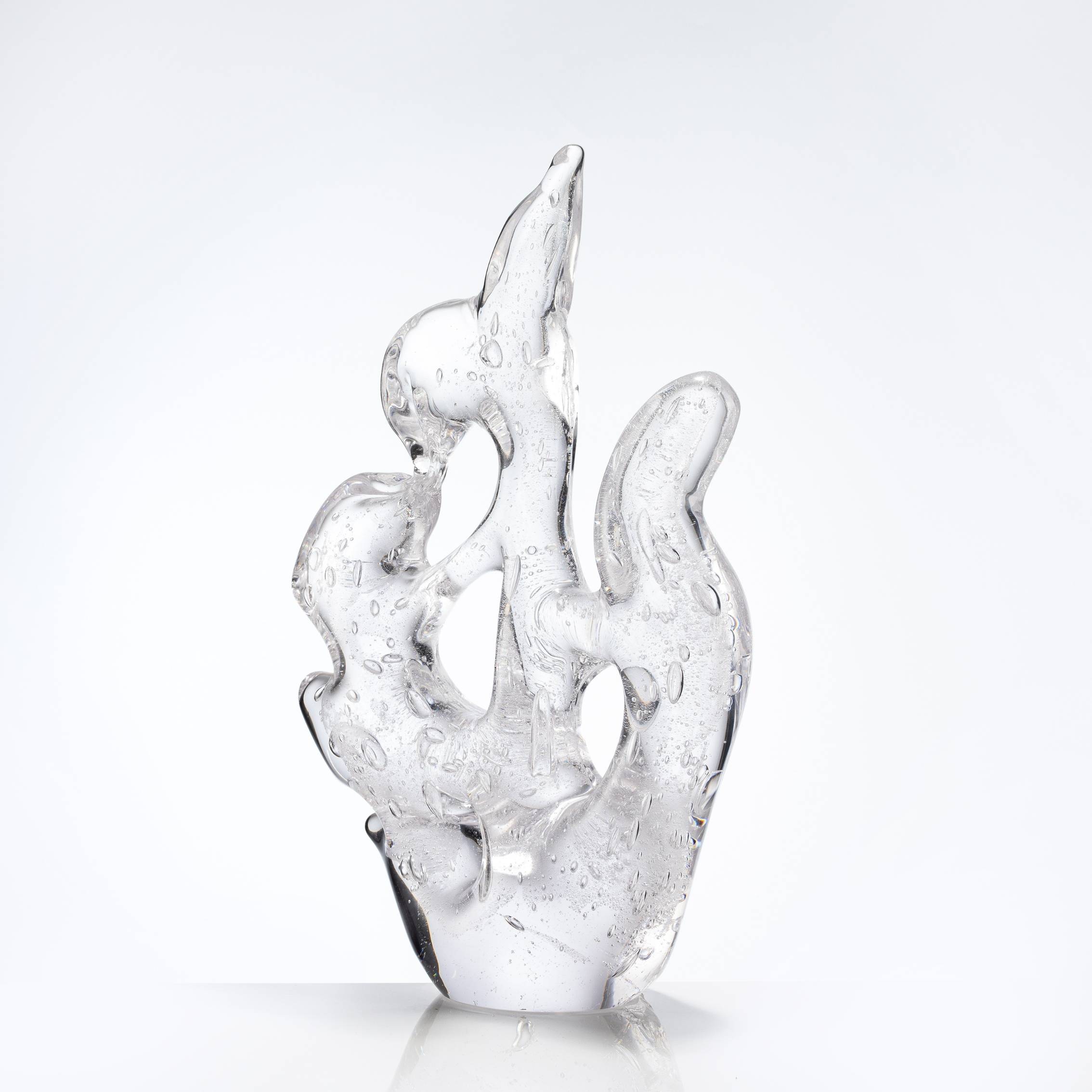 W180*H310 mm Clear Light Wrapped Coral Crystal Ornaments
