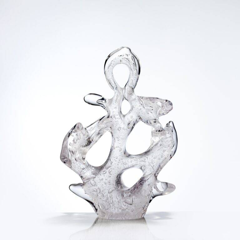W210*H290 mm Clear Light Wrapped Coral Crystal Ornaments