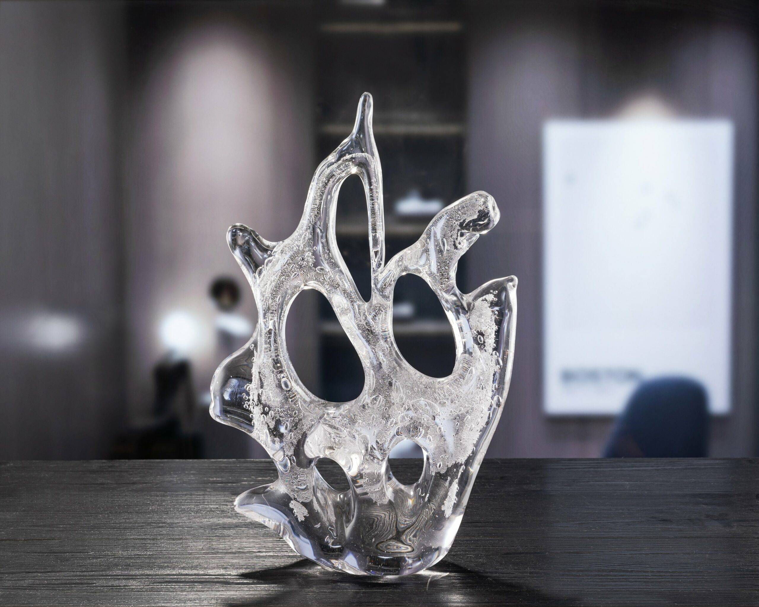 W220*H370 mm Clear Seaweed Crystal Ornaments