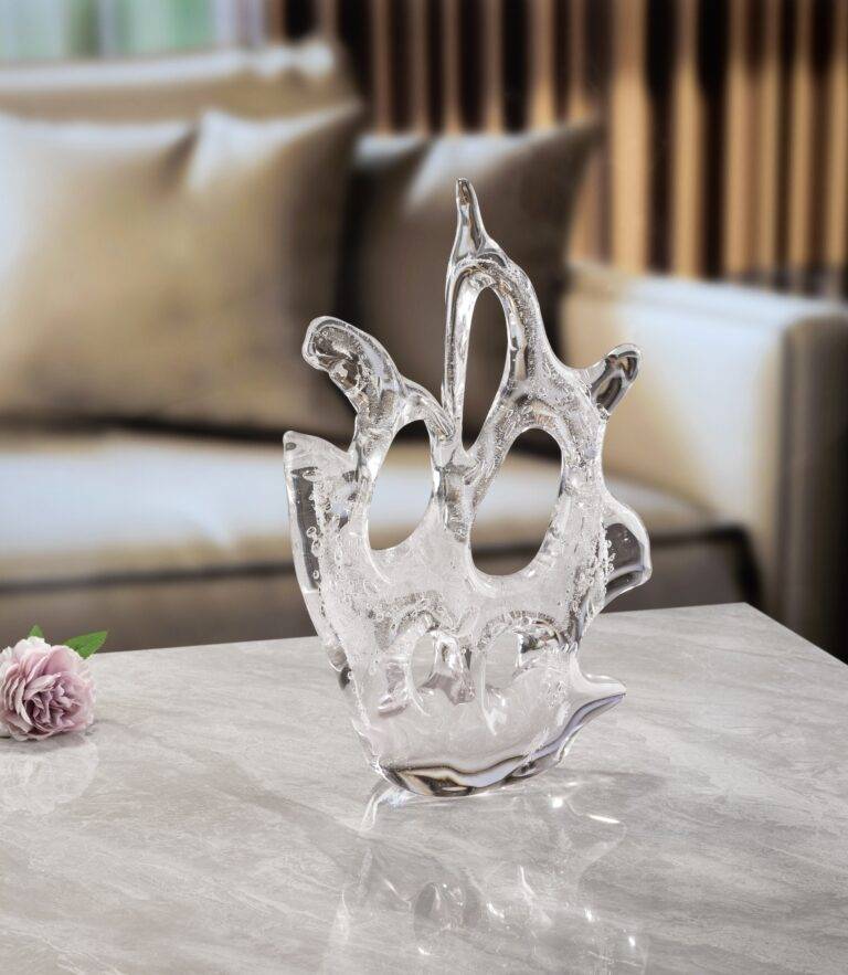 W220*H370 mm Clear Seaweed Crystal Ornaments