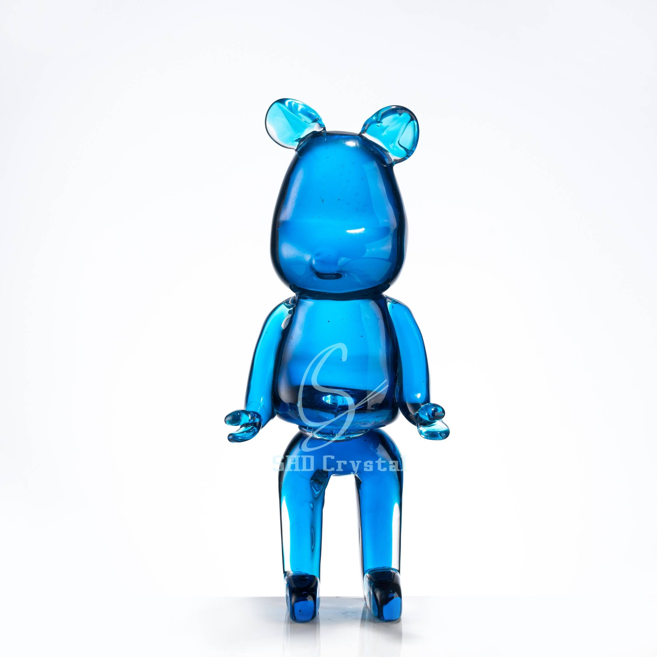 D130*H320 mm Sky Blue Violent Bear - Large Scale