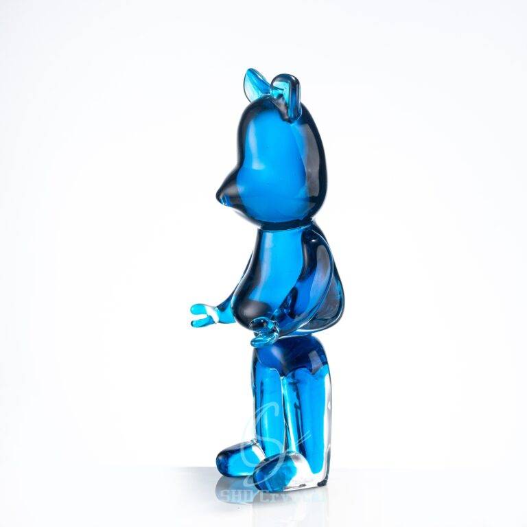 D130*H320 mm Sky Blue Violent Bear - Large Scale