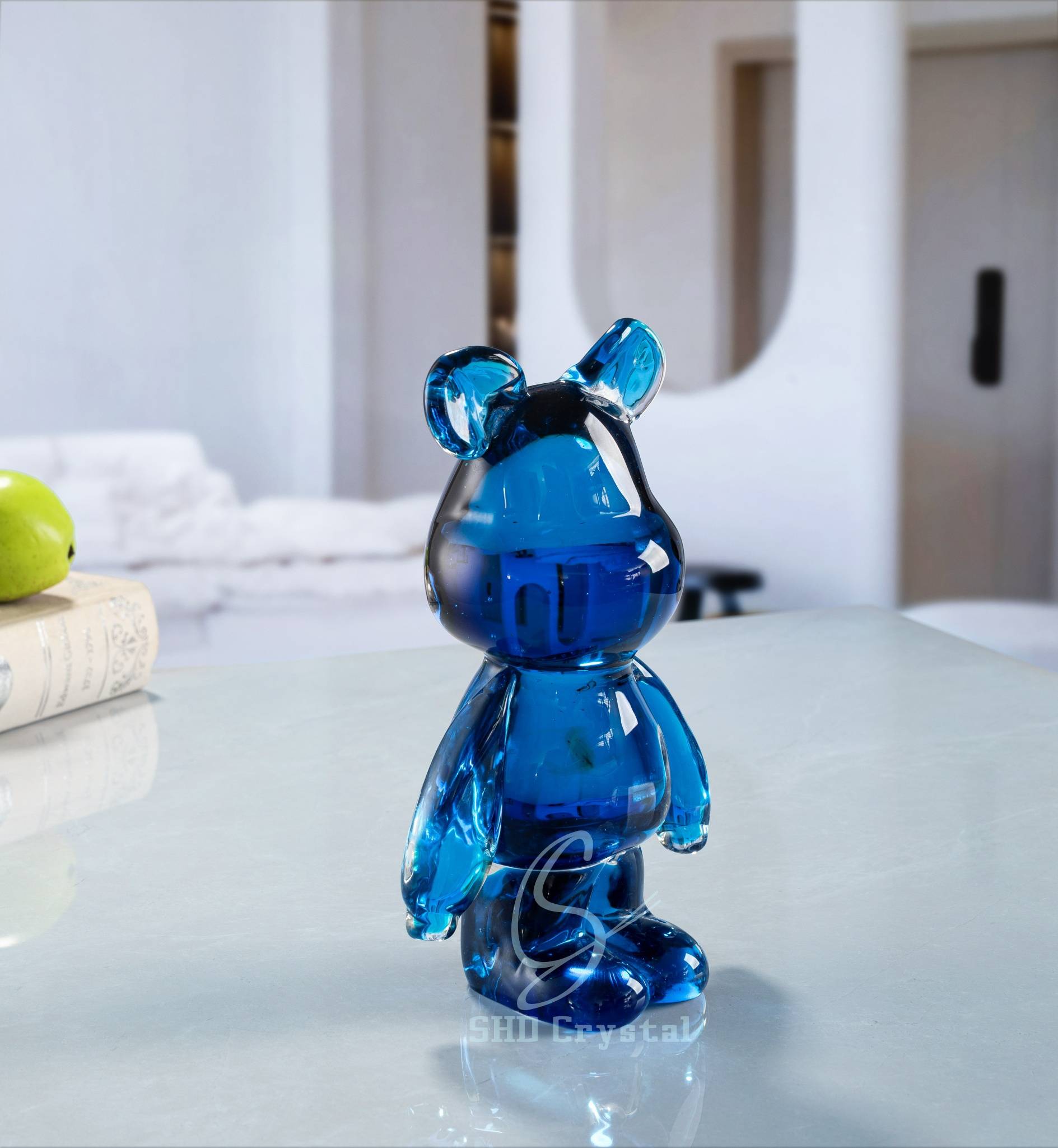 D130*H230 mm Sky Blue Violent Bear - Small Scale
