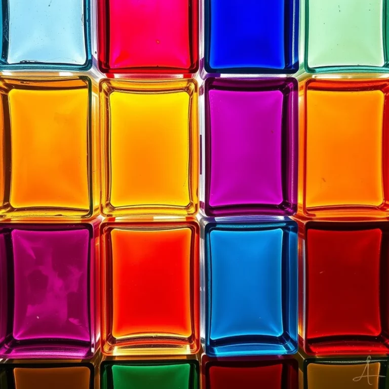 soild glass block