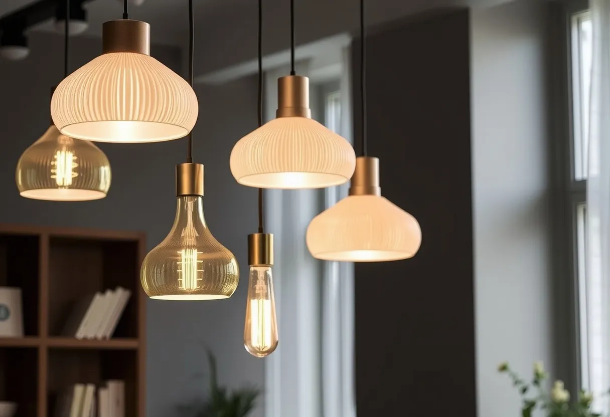 custom lighting glass