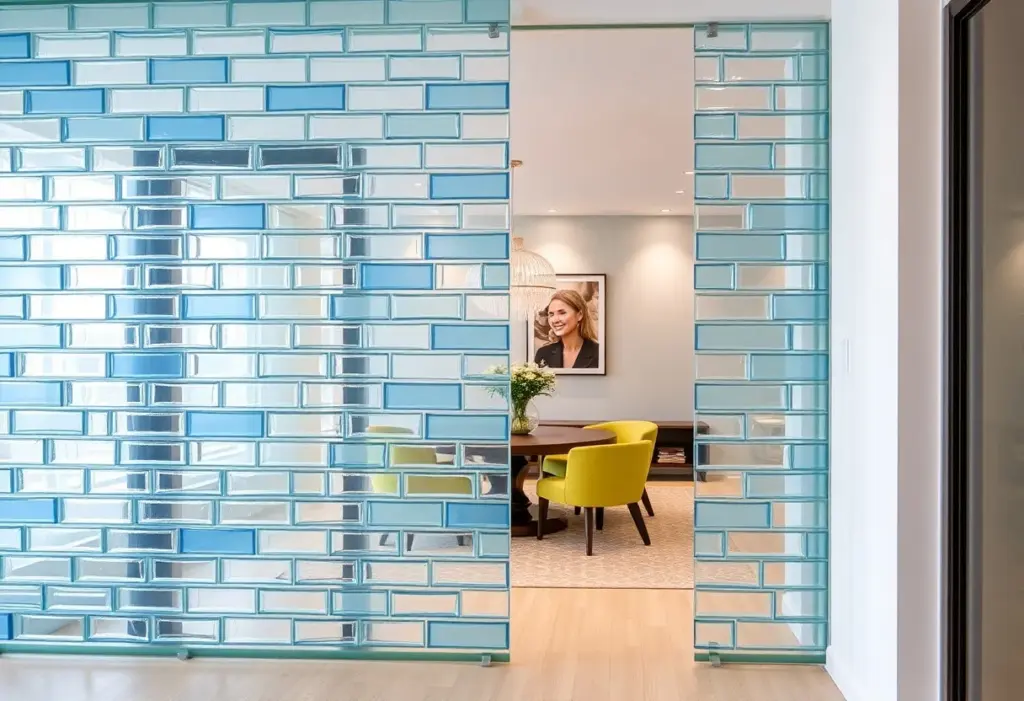 interior partition decorative glass