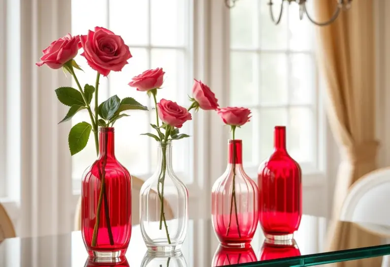 crystal narrow-mouth vase molding