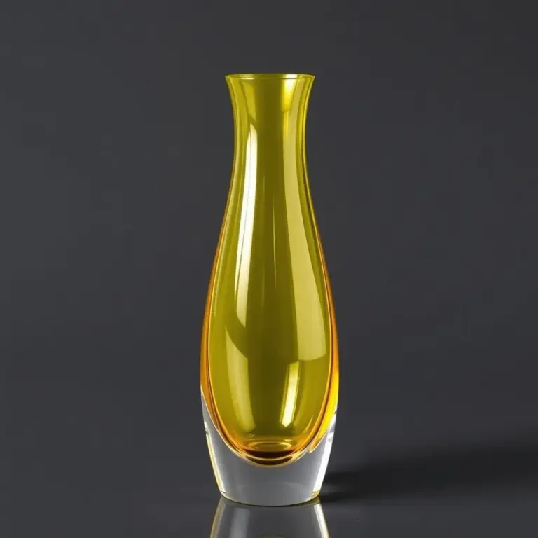 crystal narrow-mouth vase molding