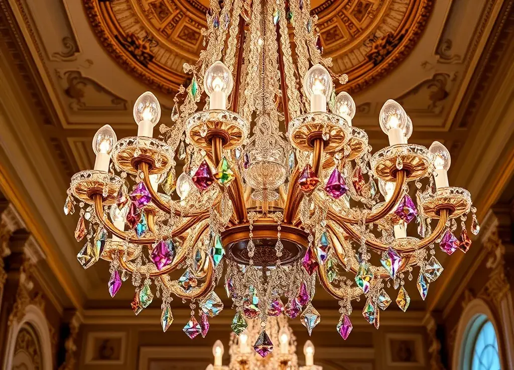 custom crystal chandelier parts