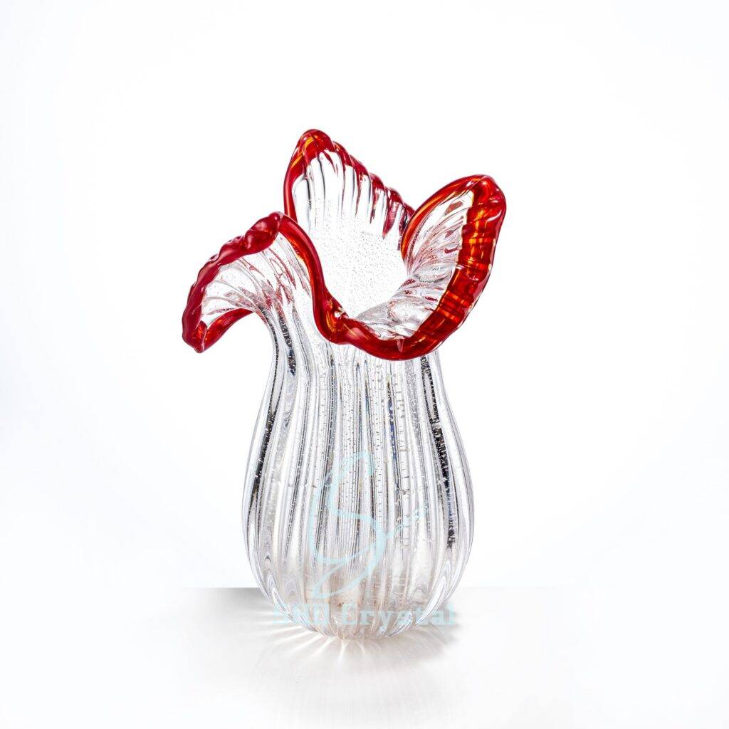crystal vase shaping without mold