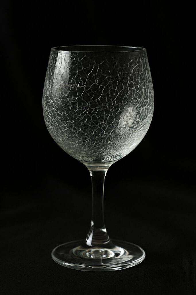 crackle glass techniques