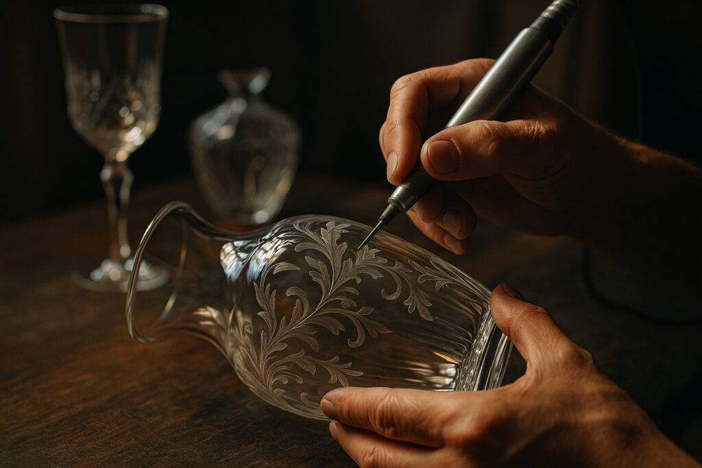 custom glass engraving services