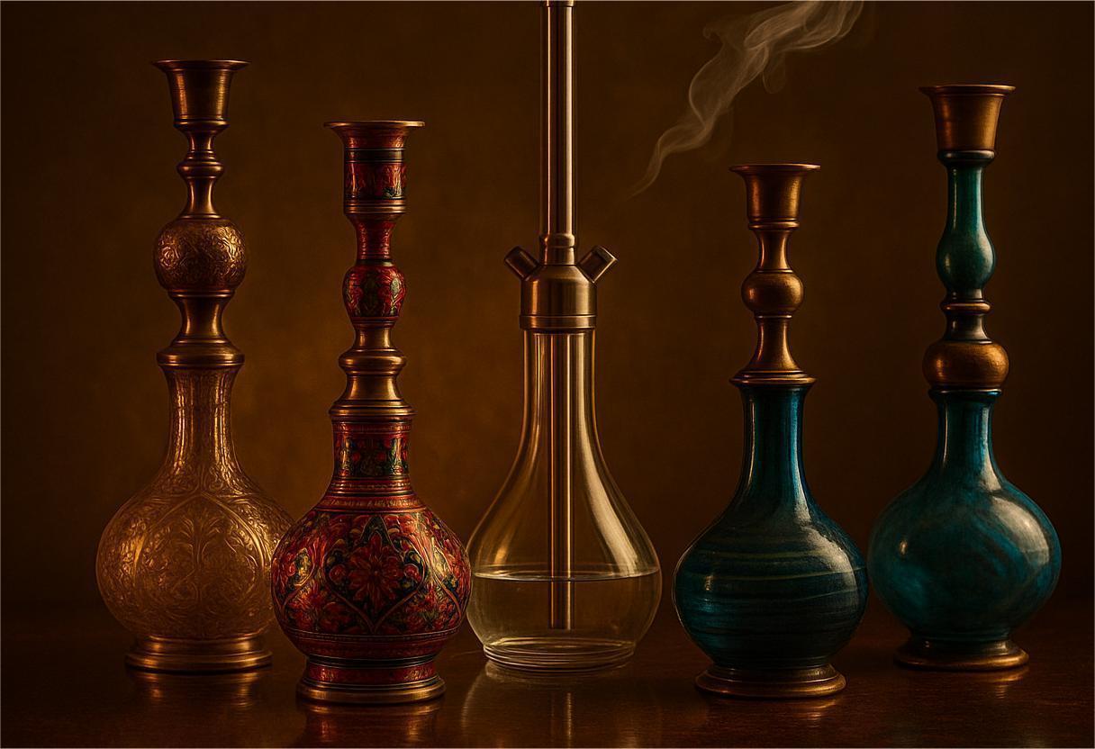 development of glass hookahs