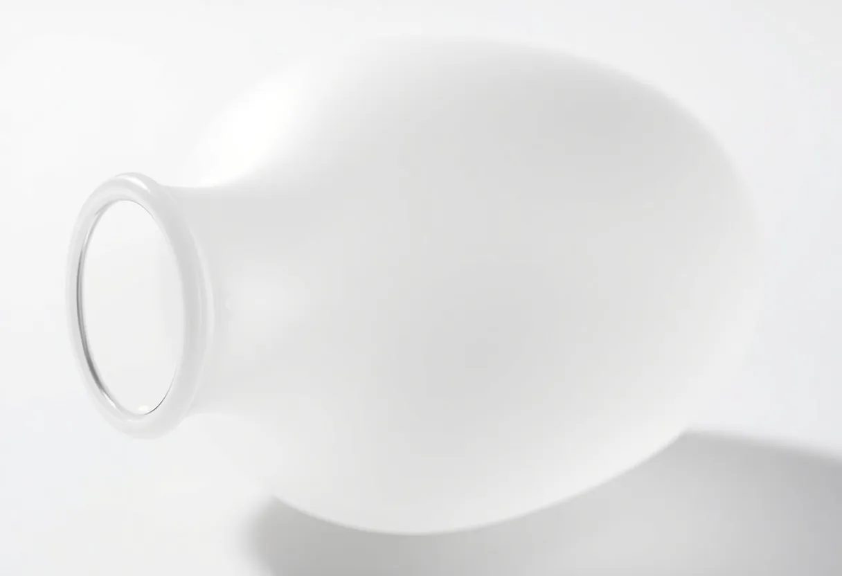 frosted finish on crystal glass