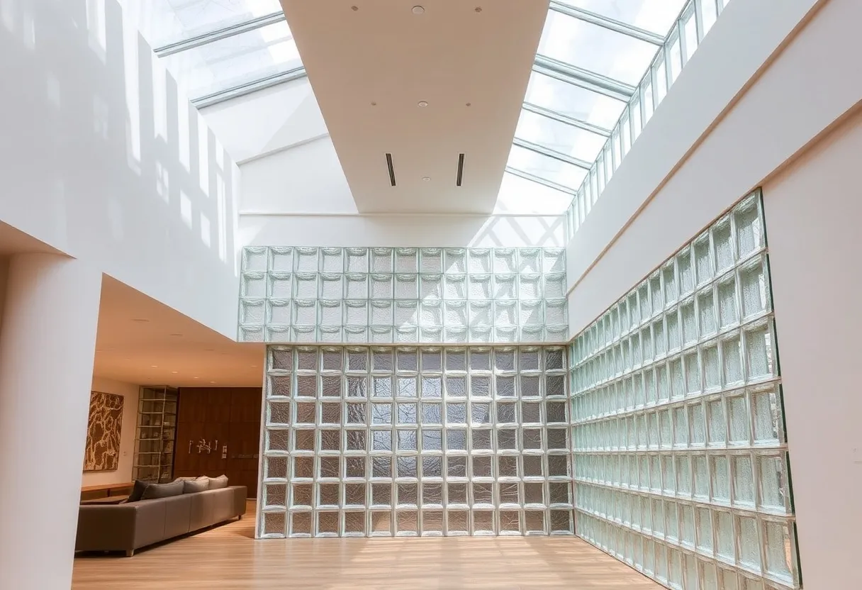 solid glass bricks for luxury projects