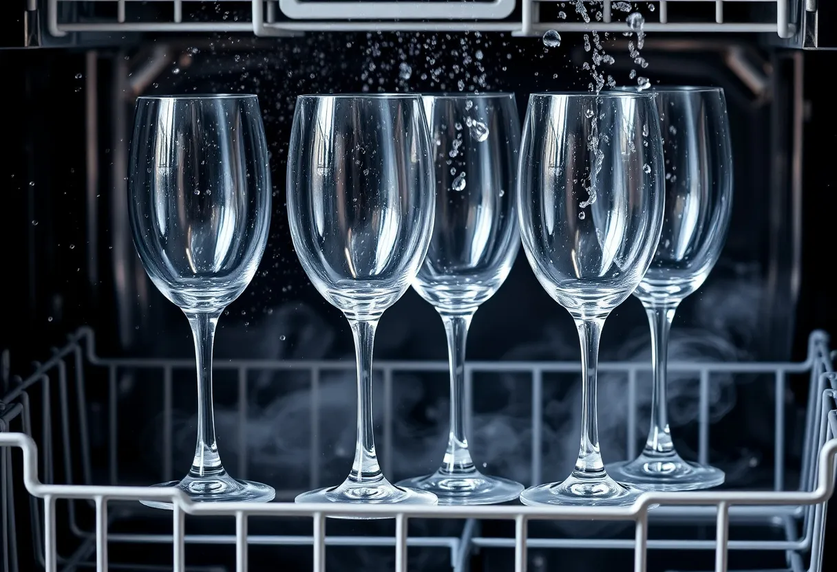 machine washable lead-free stemware