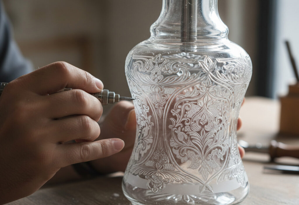 custom glass hookah base
