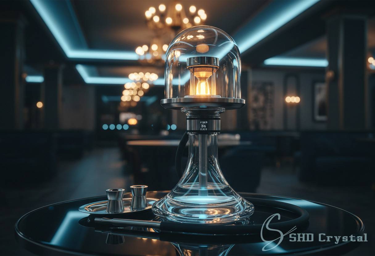 dome-shaded glass hookah covers