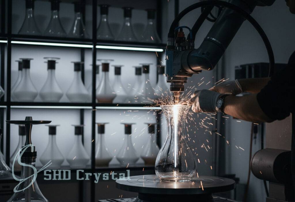 glass hookah appearance design