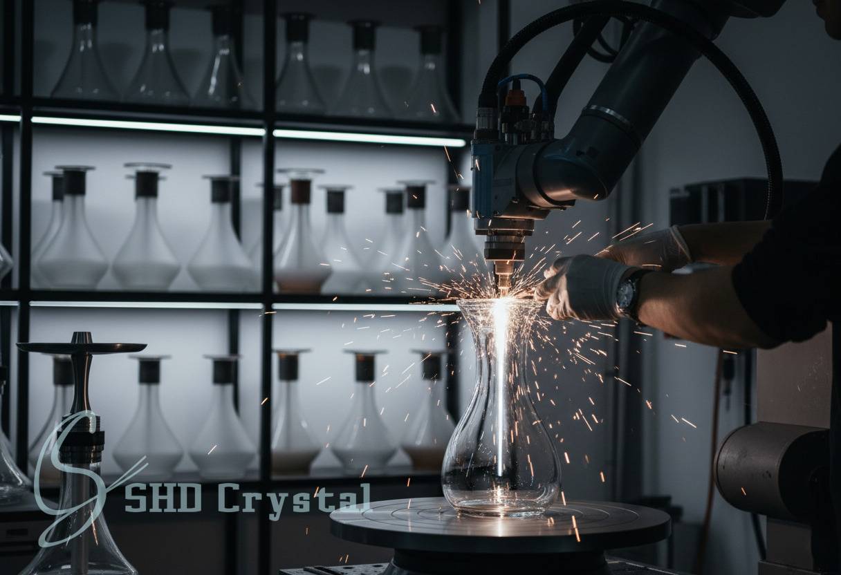 glass hookah appearance design