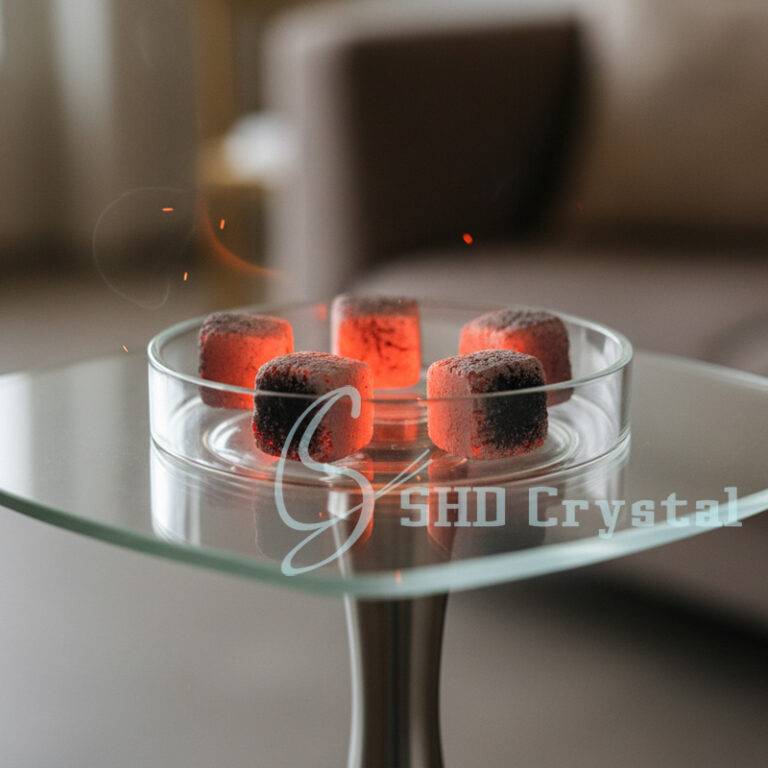 glass hookah charcoal tray