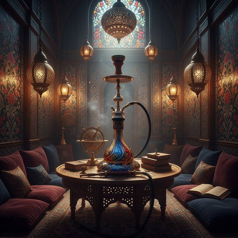 glass hookah lounges
