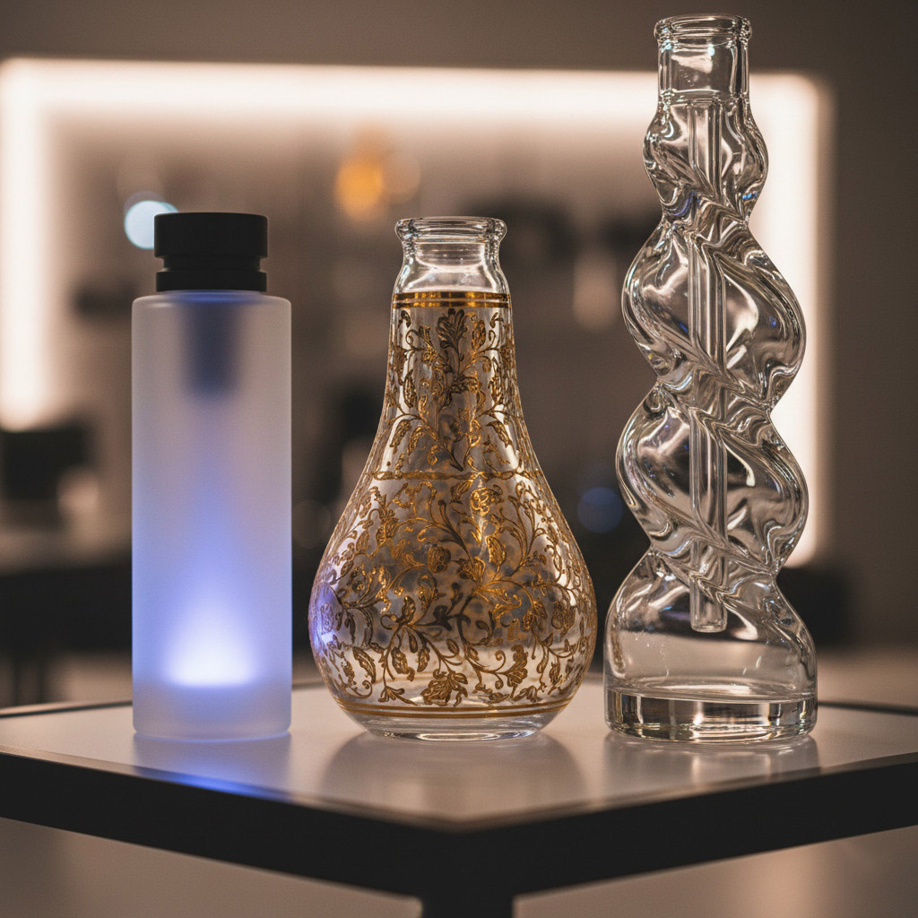 hookah glass bottles