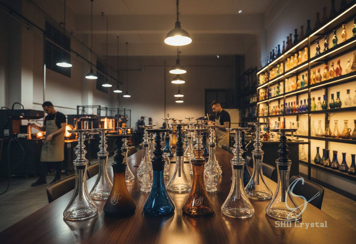 glass hookah vase manufacturer