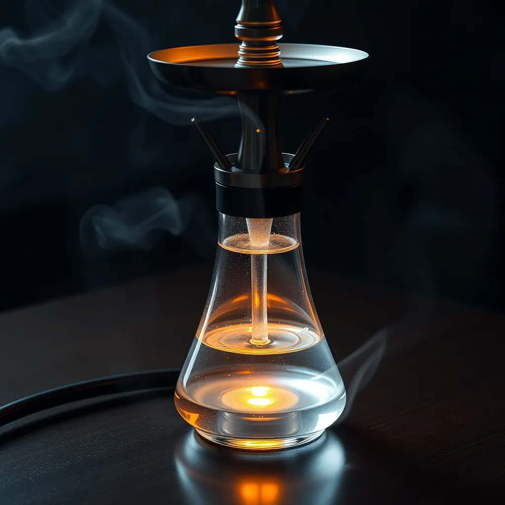 hookah smoke from overflowing