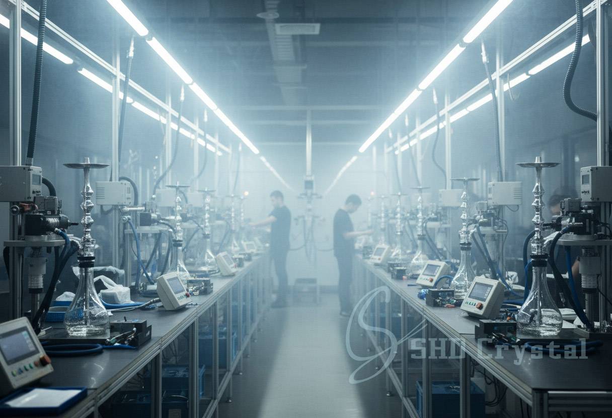 hookah assembly process optimization