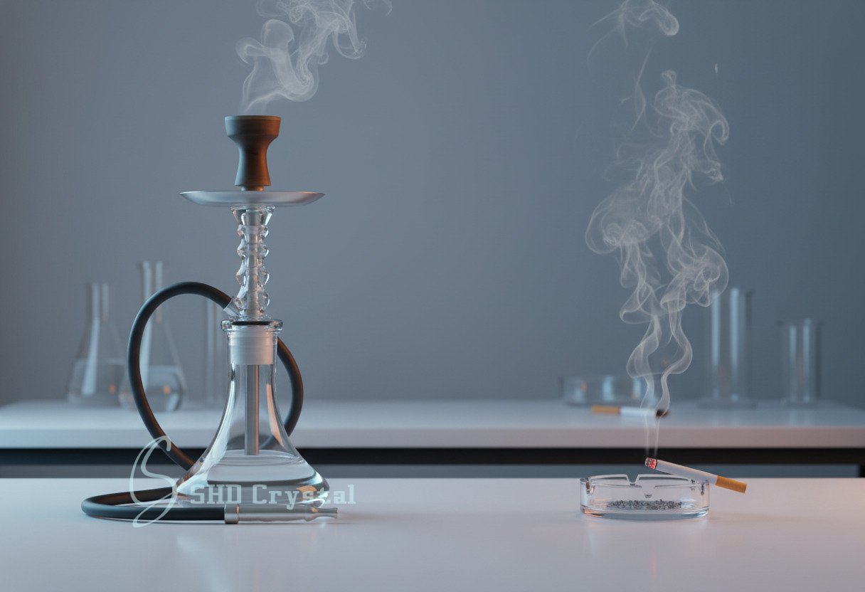 hookah safer than cigarettes