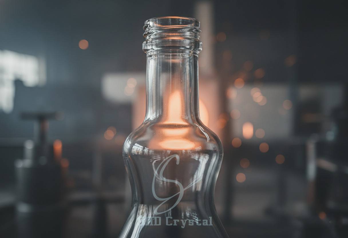 one-piece molded hookah bottle