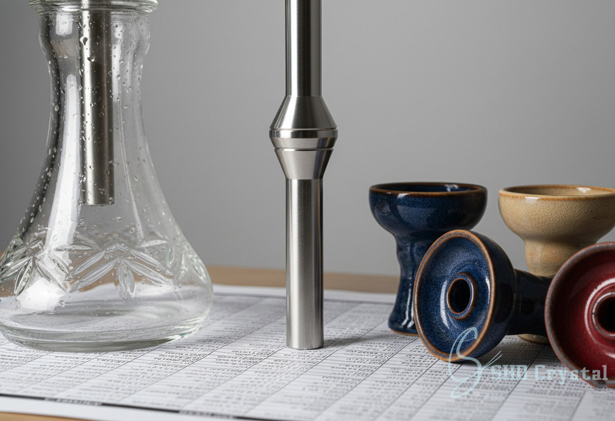 pricing index of hookah components