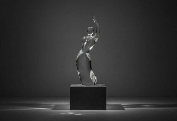 Exquisite glass decorative sculptures