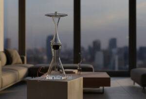 crystal glass hookah cohesion