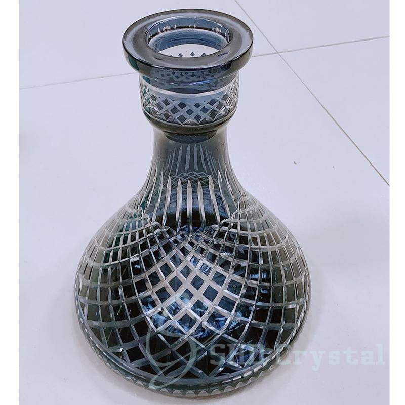 diamond-cut shisha base