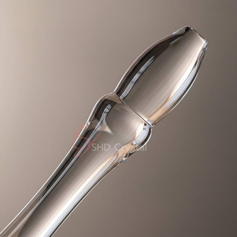 luxury crystal hookah handle