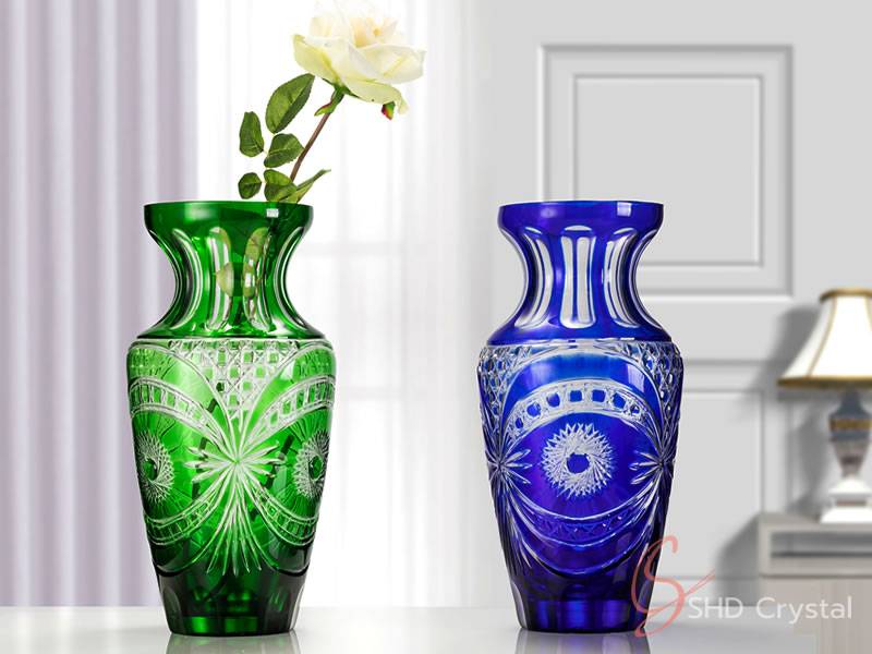 Custom Crystal Glass Vases