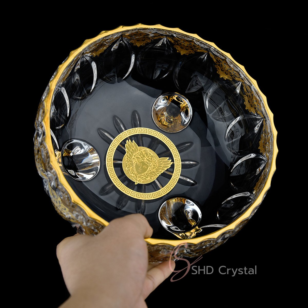 Medusa Series Crystal Candy Jar with Lid