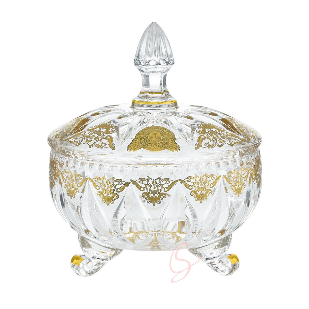 Medusa Series Crystal Candy Jar with Lid