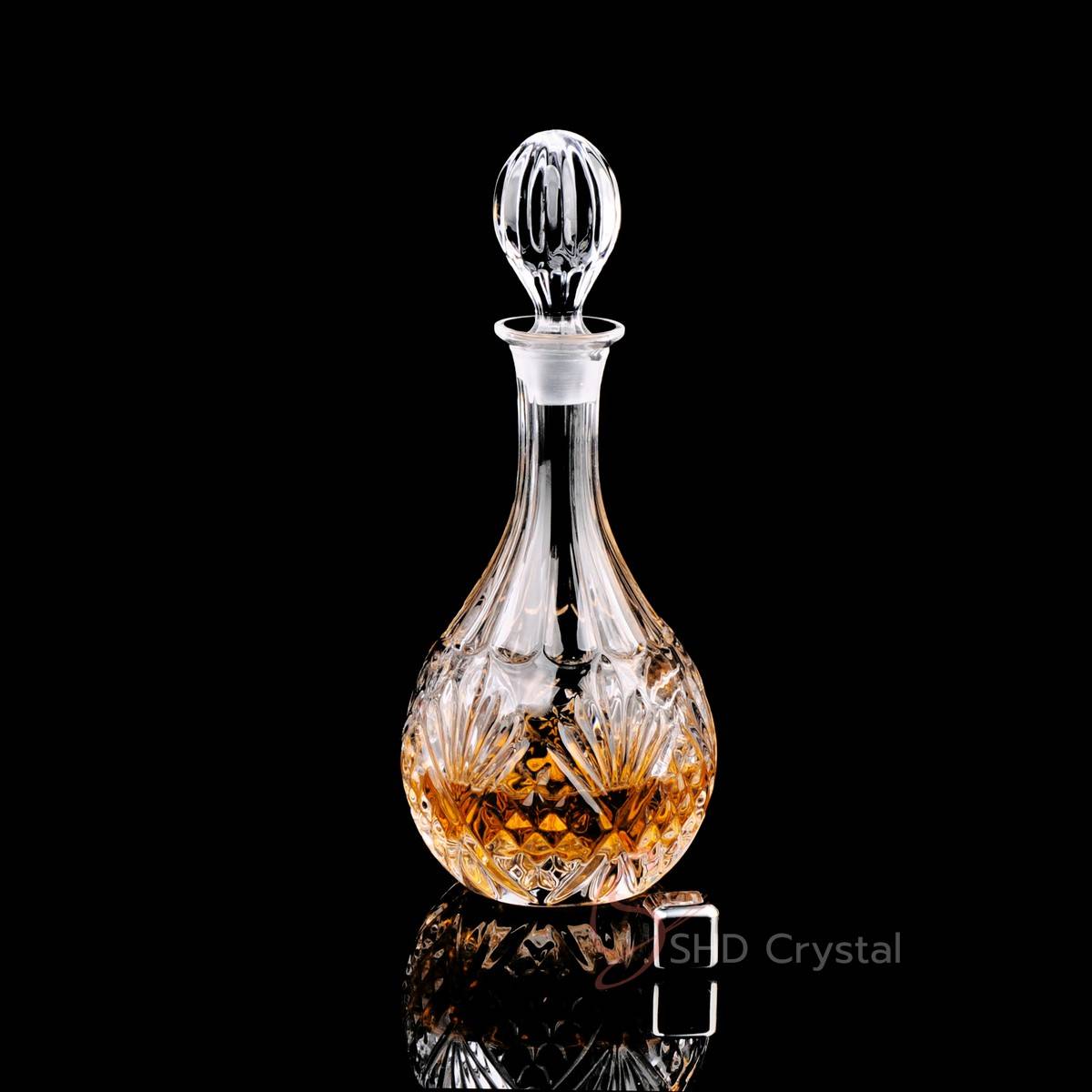 Clear Crystal Glass Decanter