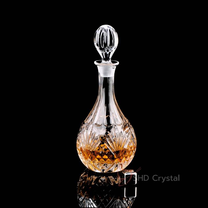 Clear Crystal Glass Decanter