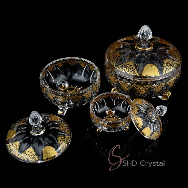 Medusa Series Crystal Candy Jar with Lid